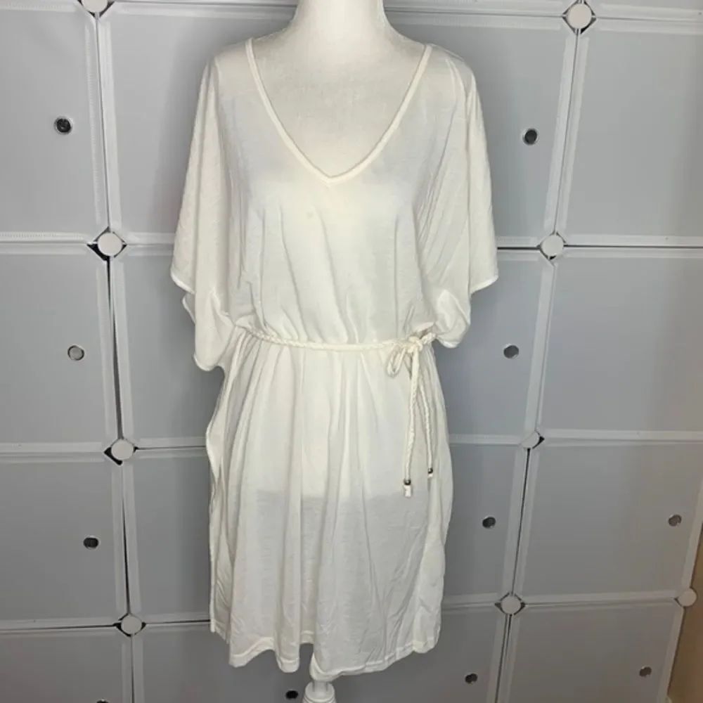 H&M Cream Cover Up Dress Size Small